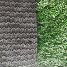 Football synthetic artificial grass zigzag backing grass for soccer field